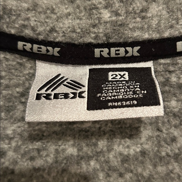 Reebok Gray Zip-Up Jacket - Picture 4 of 4